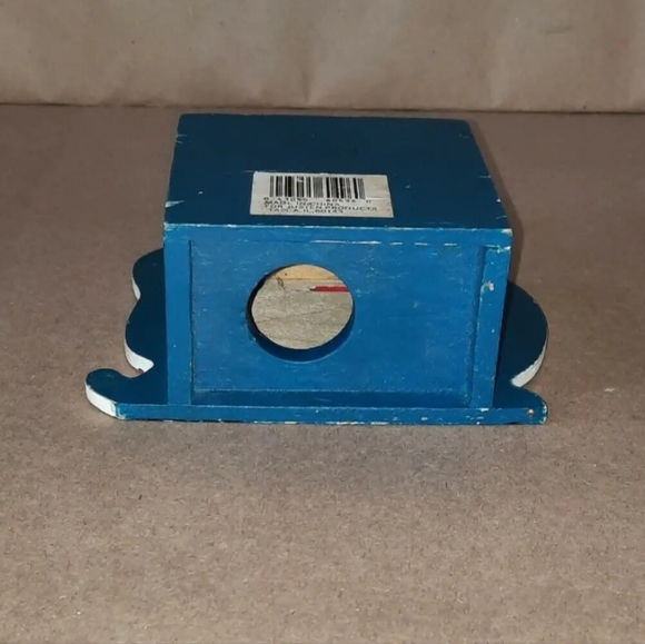 Moneybag Clown Piggy Bank Vintage Justen Products Wood Coin Bank - Picture 6 of 9